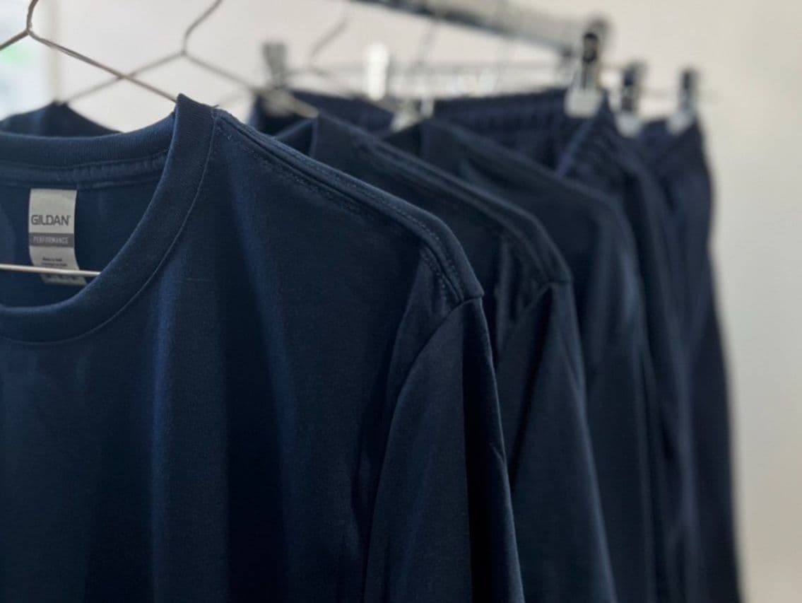 店内着替えあり